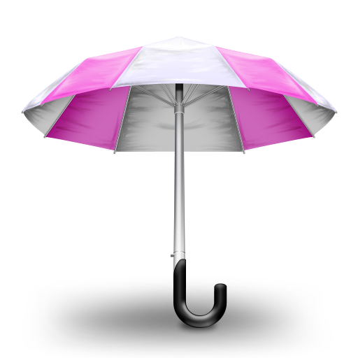 Umbrella Pink Icon 512x512 png